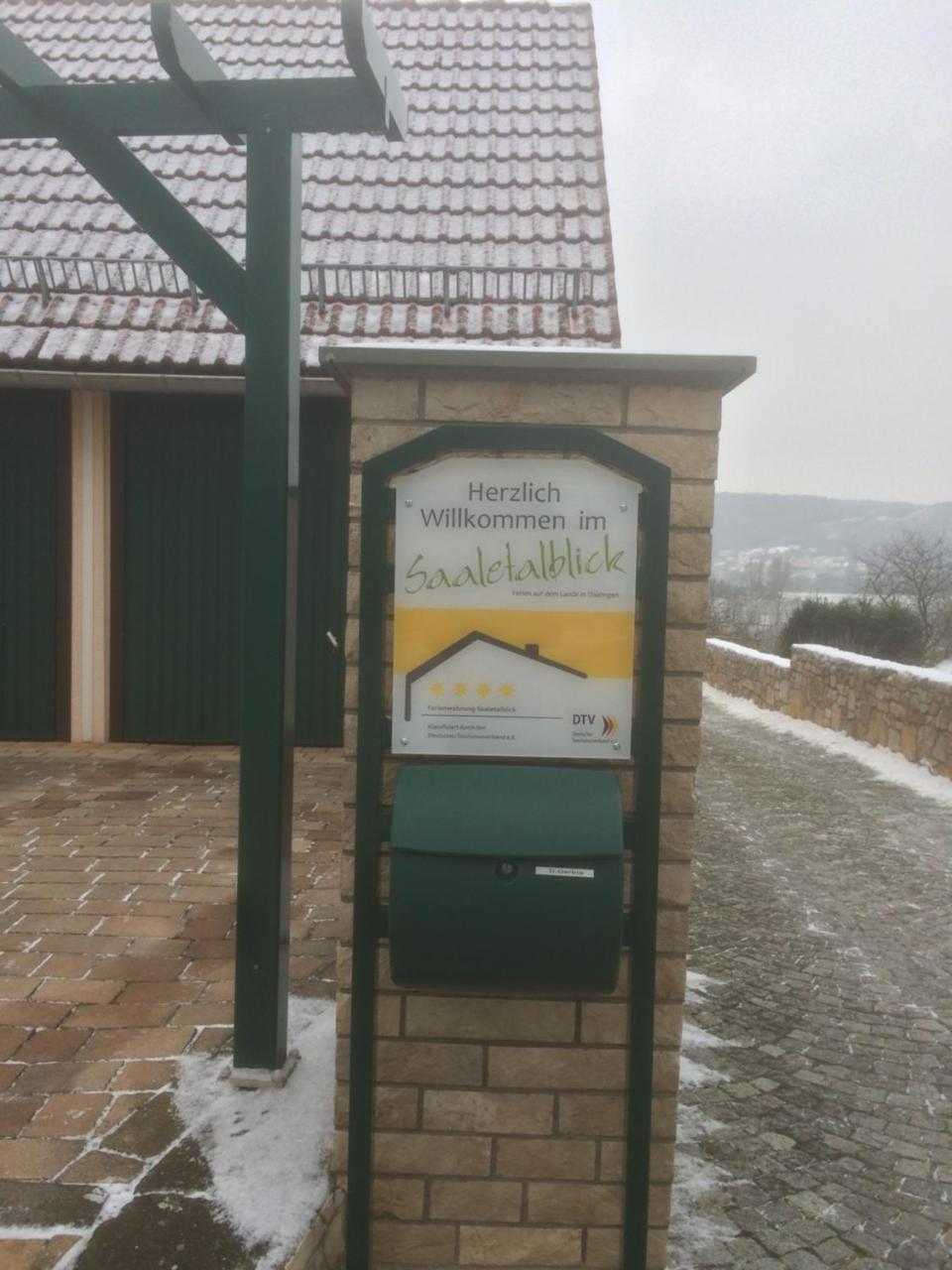 Ferienwohnung Saaletalblick Jena Exterior photo